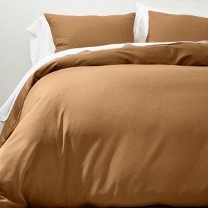 Casaluna Warm Sand Cashmere blend King Duvet Cover